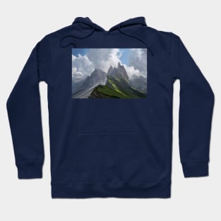 Mountain and clouds Hoodie